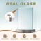 5x7 Vintage Picture Frame, Gold Finish with Real Glass Front, Photo Frames Elegant Design for Wall or Tabletop Display, Perfect for Home, Art, or Wedding Photos, Gift